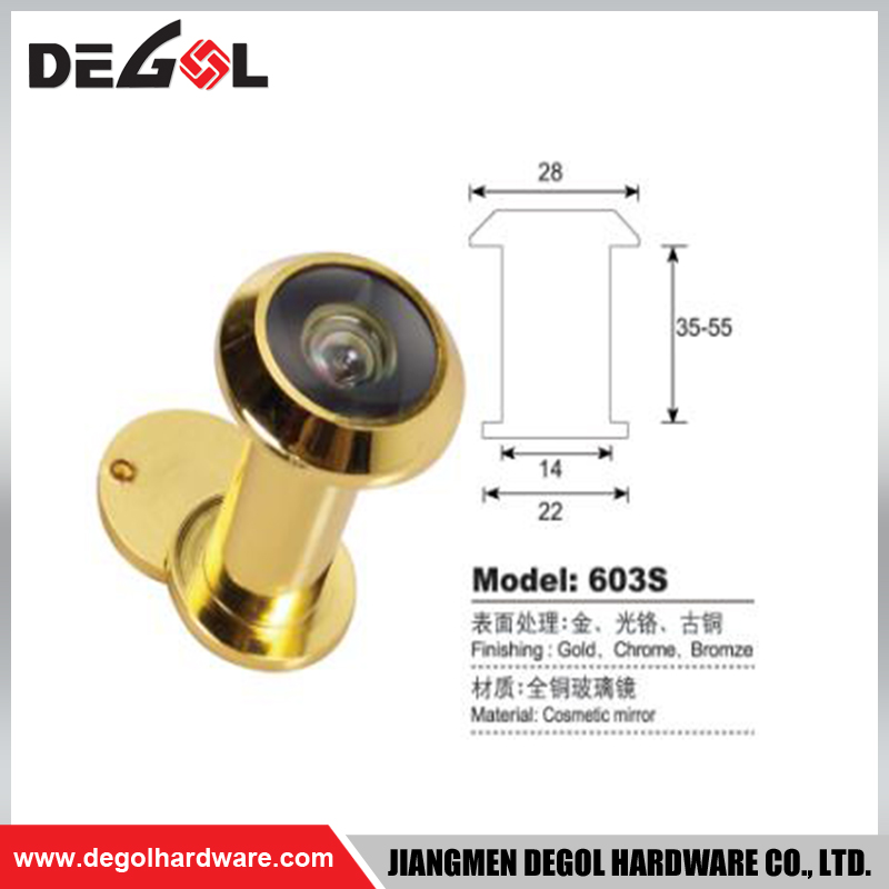 door knocker with viewer Aldaba con visor