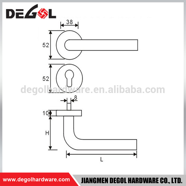 dibujo de la manija de la puerta