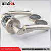China wholesale stainless steel tube lever ss brushed hollow tubular lever square pipe handle