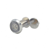 Stainless steel peephole door scope viewer