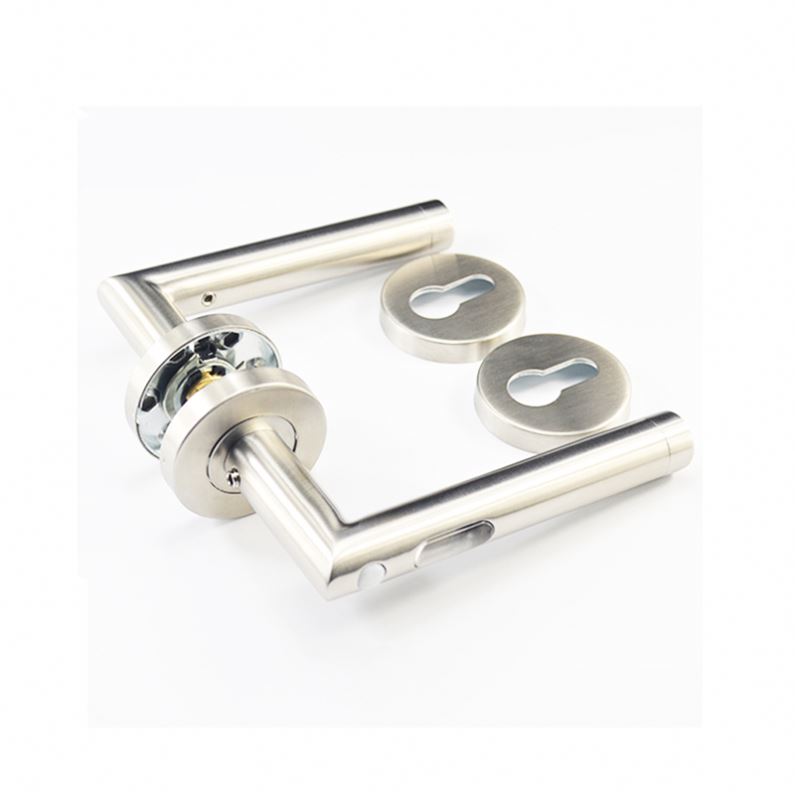 Hot Sale stainless steel tube lever type lever wood door handle