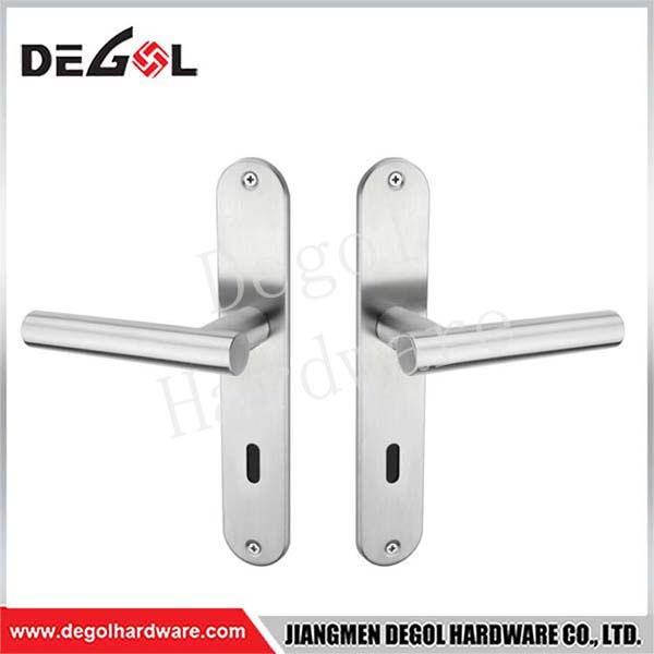 New Arrival Brass Door Handle With Backplate Covers