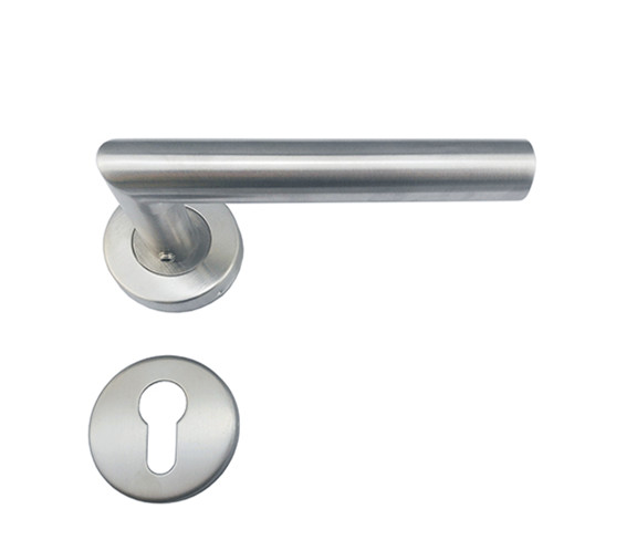 Factory price good quality new style silver or gold aluminum door lever handle 