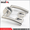 Wholesale Fancy double sided residential room stainless steel black exterior door handles