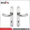 Wholesale Double Single Side Pulls Plate Door Handle With Lock