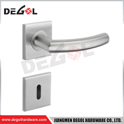 LH1120 handle tubular lock lever Stainless Steel Door Handle 