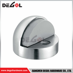 Hot sale stainless steel cylinder hotel floor mounted decorative usa door stopper