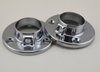 WF1014 China wholesale stainless steel hanging furniture wardrobe steel tube flange