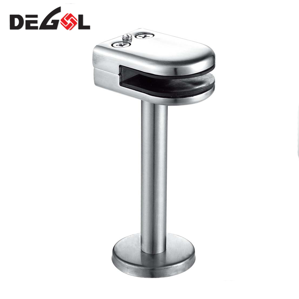 GC1018 Stable top quality stainless steel glass table clamps