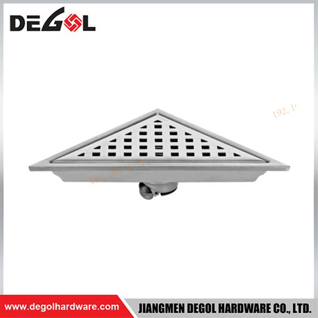 XG-310A1 Wire Drawing 304 Stainless Steel 1.2 MM Thickness Floor Drain for Bathroom Kitchen