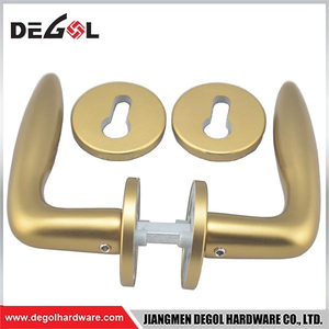 LH1030 GOLD Tube Door Lever Door Handle for Door