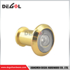 New 290 degree peephole wide angle door brass viewer