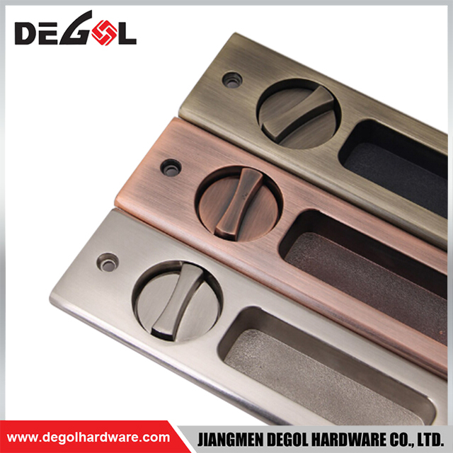 High-end Zinc Alloy Magnetic Lowes Hook Keyless Sliding Door Locks
