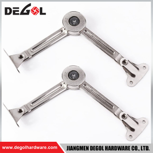 CS102 Zinc alloy any stop cabinet stay gas spring price for cabinet