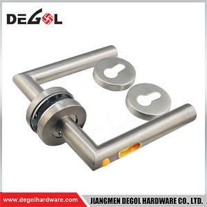 High quality stainless steel passage door handle lock with LED light