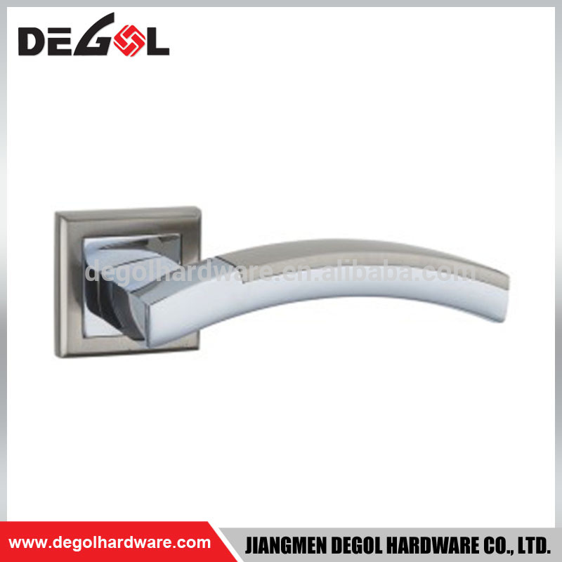 Industrial Lever Type Door Handle Zinc Alloy Modern Door Lever Handle