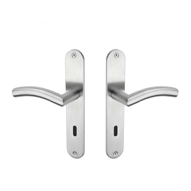 New Arrival Brass Door Handle With Backplate Covers