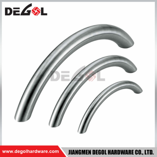 High end stainless steel right angle tube modern cabinet furniture handle