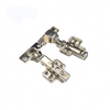 Hot sale iron fix on soft closing full overlay concealed furniture kitchen hinge for cabinet and fittings