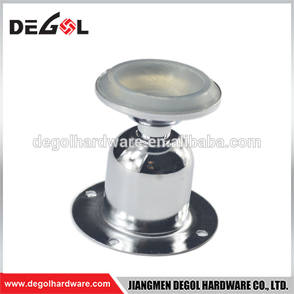 Pata de mueble de hierro y acero inoxidable pulido 