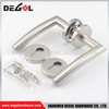 Wholesale Fancy double sided residential room stainless steel black exterior door handles