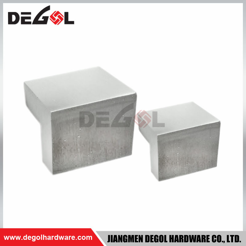 stainless steel solid pipe D shape furniture drawer pulls