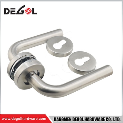 China Best price Classical style zinc alloy american door handle with decoration