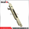 Classical sliding wooden door lock antique brass copper zinc alloy sliding door lock.