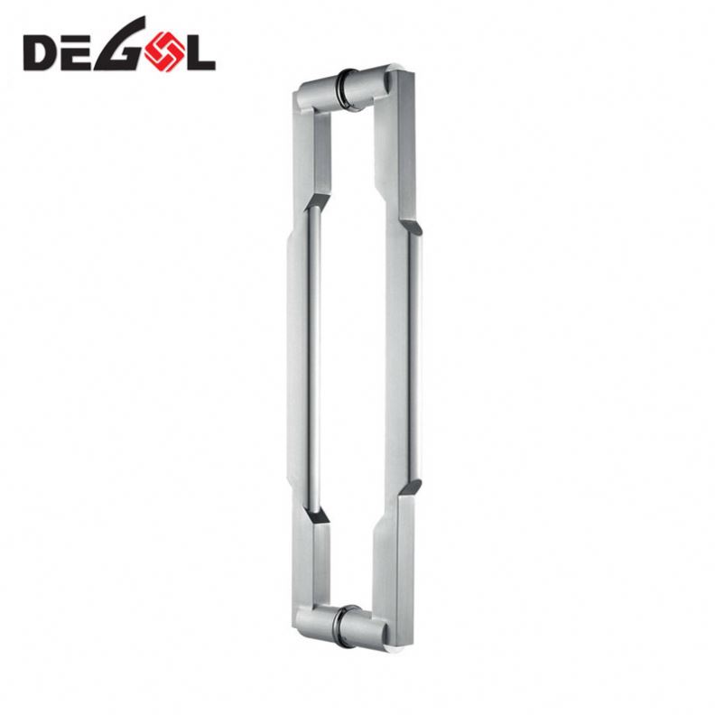 Top Quality Modern Design H Style Stainless Steel Tubular Glass Door Pull Handle