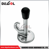 Stainless steel fancy rubber door stopper with screw