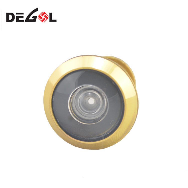 DV1016 Door Peephole Door Eye Viewer Chrome Plated Knocker