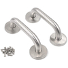 DP1012 C Shape Stainless Steel Modern Double Sided Exterior Gate Industrial Door Pull Handle