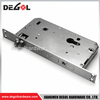 Fire Rated Stainless steel European Mortise Door Lock Body for sliding door