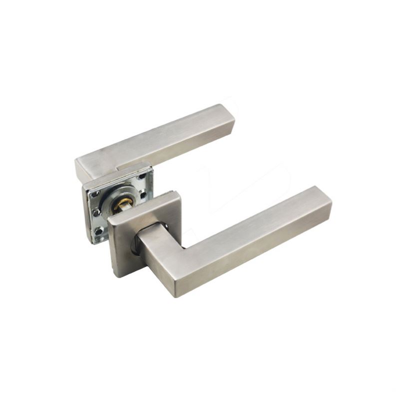 New style stainless steel passage door handle lock with LED light