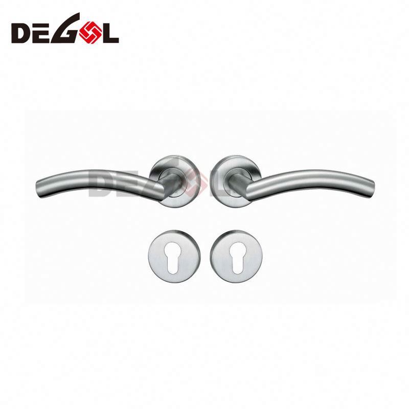 satin internal indoor Hotel apartment privacy room lever door handles