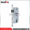 Mortise lock for 2.5mm thickness face plate and strick plate