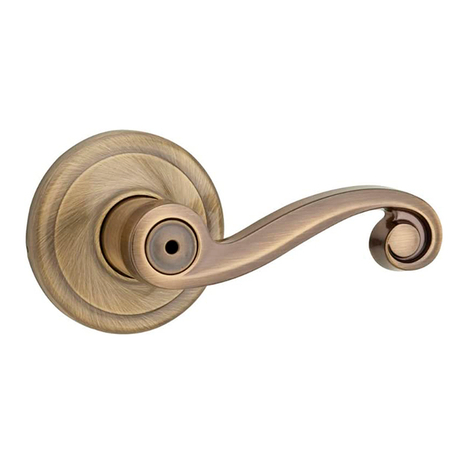 Bronze door handles are available for interior doors that require push/pull door handle