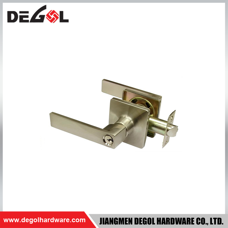 Hot sale zinc alloy entrance cylindrical fire resistant door handles and lock