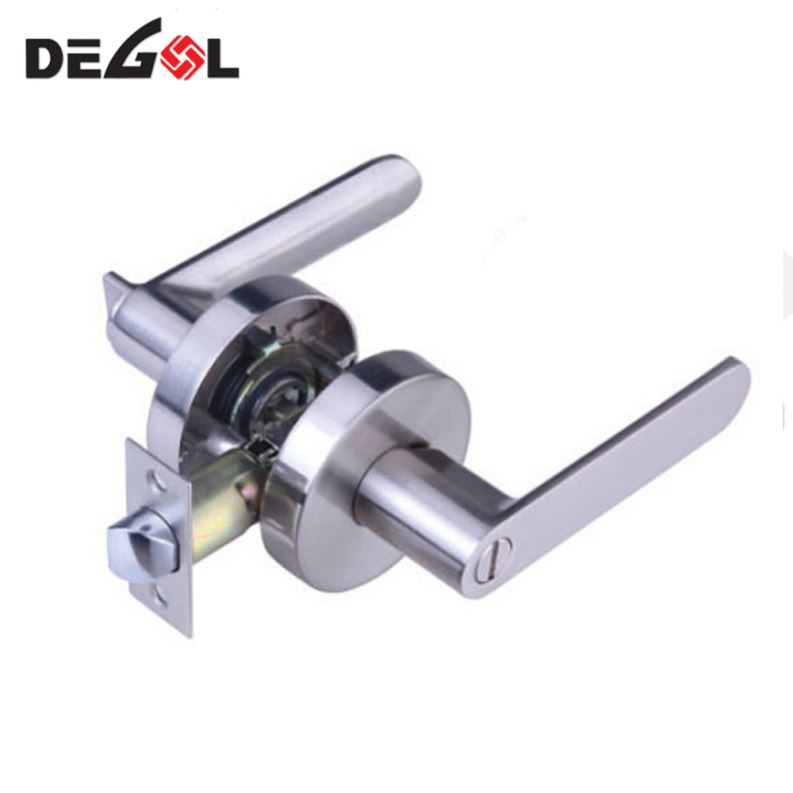 MOK SUS 304 Stainless steel handle door lock high quality for interior and exterior Doors