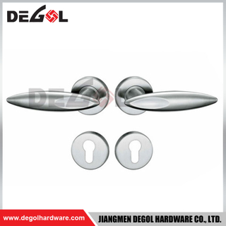 LH1033 stainless steel solid lever door handle