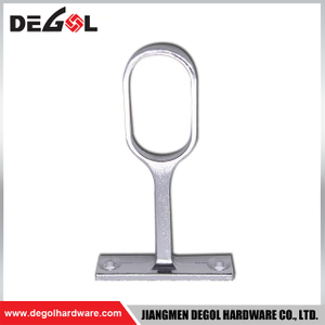 WF1014 China wholesale stainless steel hanging furniture wardrobe steel tube flange