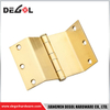 DH1205 China Factory SUS 304 Satin Chrome Door Flat Hinge Swing Clear Door Hinges