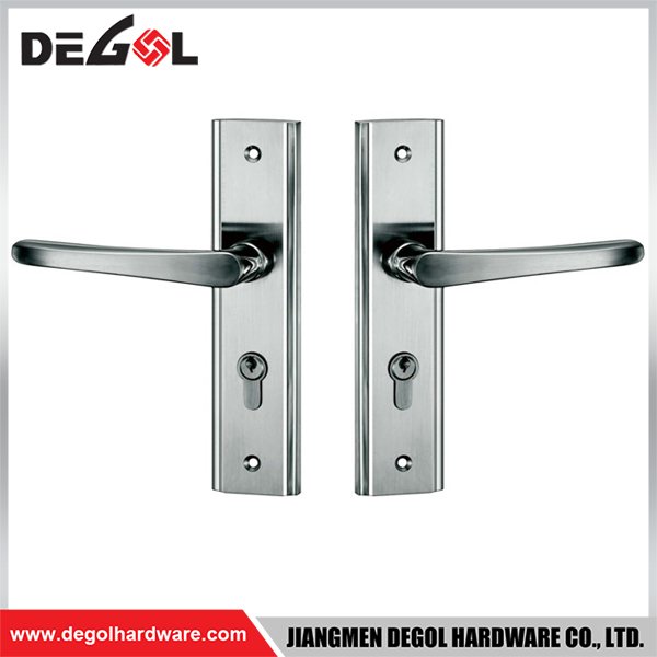 Stainless steel cover plate sus304 fancy type long plate door handle