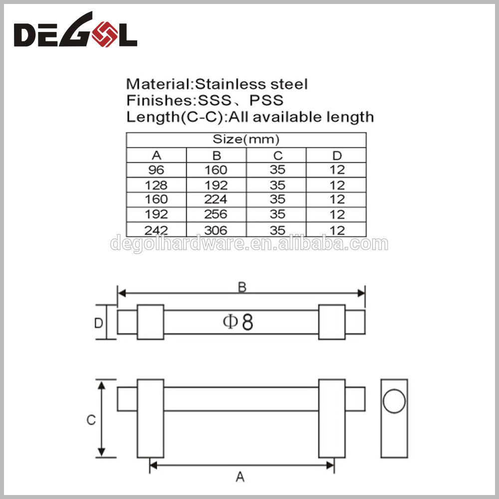 tirador de gabinete de n&iacute;quel satinado