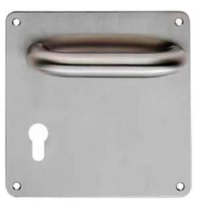 Hot Sell Ductile Cast Iron Lever Door Handles Lock On Plate