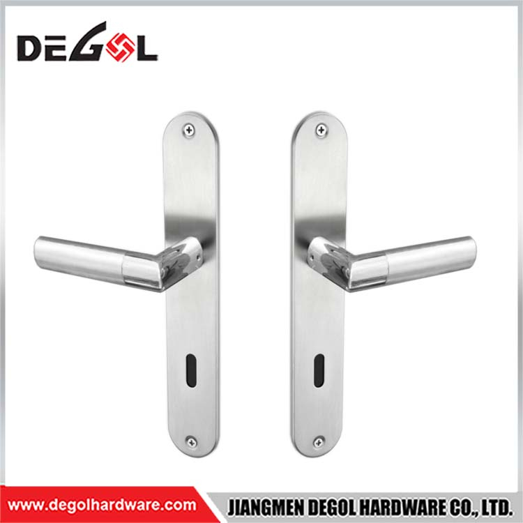 Good Selling Plastic Round Lever Door Handles Latch For Stainless Steel Doors