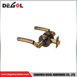 High quality fancy passage lever door lock popular stainless steel 201 German door lock.