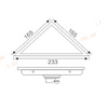 XG-310A1 Wire Drawing 304 Stainless Steel 1.2 MM Thickness Floor Drain for Bathroom Kitchen