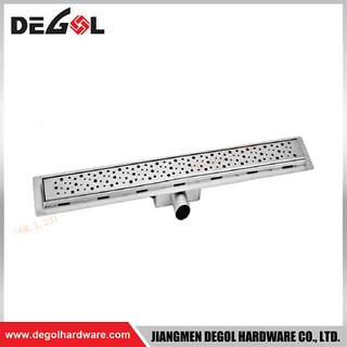 XG-TOZ Wire Drawing 304 Stainless Steel 2.0 MM Thickness Floor Drain for Bathroom Kitchen