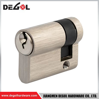 CY1007 Custom Size Security Anti Drill Anti Snap Brass Door Lock Cylinder with Key